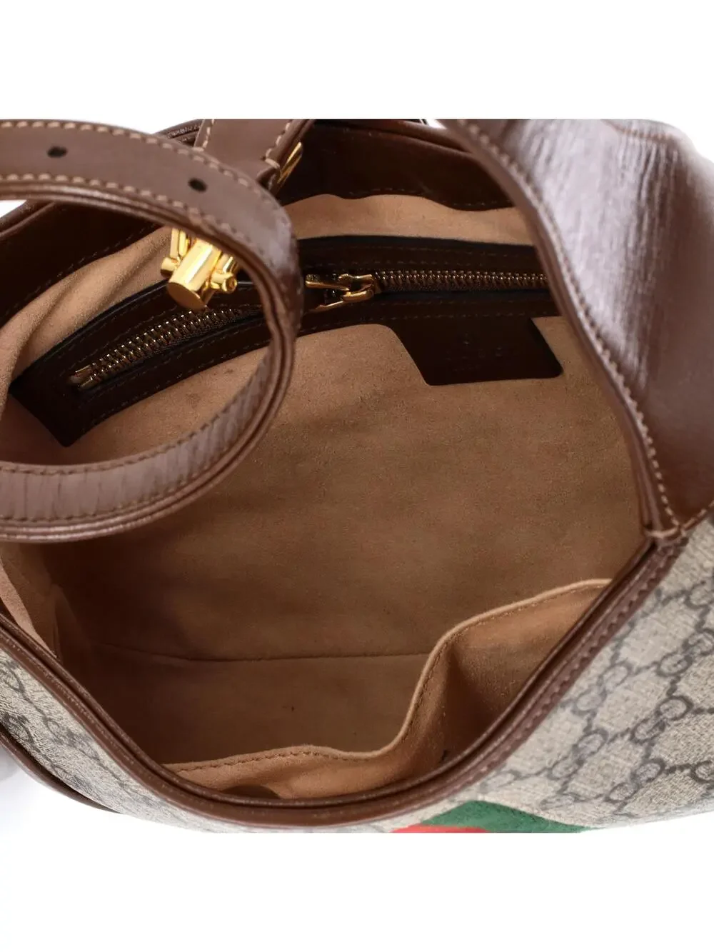 Gucci Jackie Hobo Gg Coated Canvas #354281G22B
